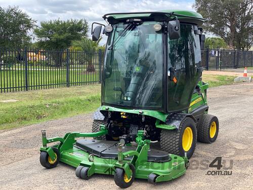 caption John Deere 1585 Front Deck Lawn Equipment