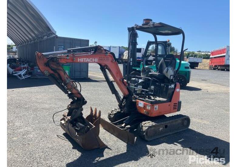 Used 2015 Hitachi 2015 Hitachi ZAXIS 17U-5A Excavator Rubber Tracked 0 ...