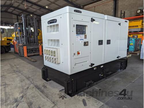 60 KVA Cummins /Stamford Silenced Ex Standby Diesel Generator As New Condition 