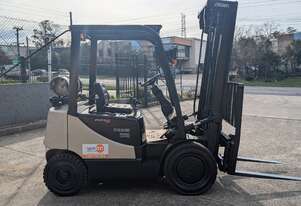 CROWN 2T LPG Forklift | 5.5m Triplex Mast | Side Shift | Solid Tyres | 2012