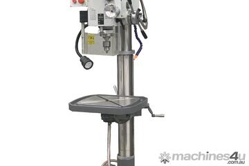 Quality Geared Head Drill , 4MT, Power Feed, Coolant, Tapping in 240V or V