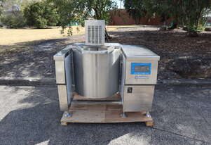 New Stainless Steel Tilting Electric Cooker Kettle Mixer - 120L - QBT700