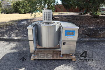   Stainless Steel Tilting Electric Cooker Kettle Mixer - 120L - QBT700