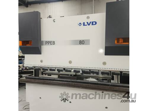 LVD CNC Pressbrake 6 axis 80T 2500mm