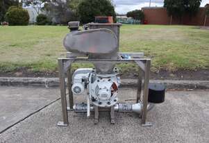 Stainless Steel Hammer De-clumper Powder Rotary Valve Feeder - DMN