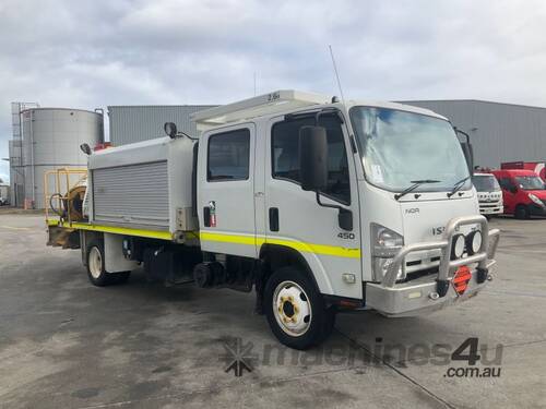 caption 2012 Isuzu NQR 450 Crew Dual Cab Service Body
