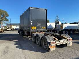2008 Krueger ST-3-38 Tri Axle Flat Top Curtainsider A Trailer - picture1' - Click to enlarge