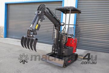 Mini Excavator 1.0T with 8 Attachments: Limited Time Offer!