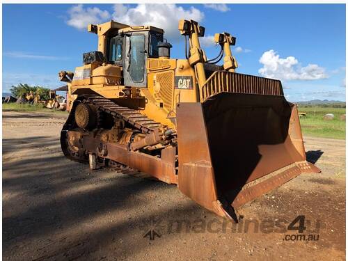 caption 1998 Caterpillar D9R Dozer – Used, 24,500 Frame Hours!