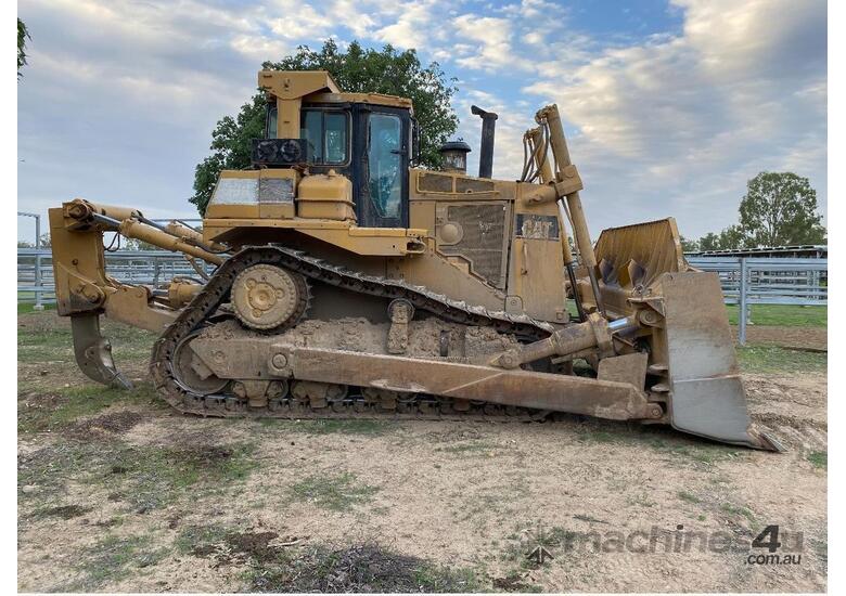 caption 1998 Caterpillar D9R Dozer – Used, 24,500 Frame Hours!