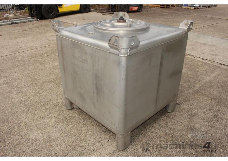 caption Stainless Steel IBC.
