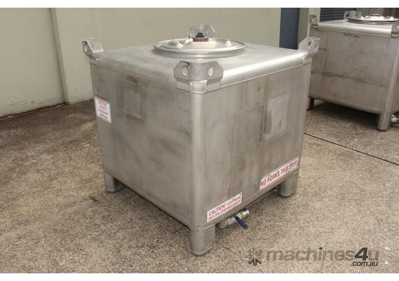 caption Stainless Steel IBC.