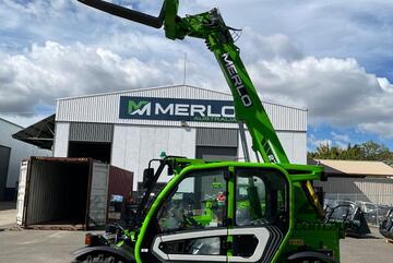 Merlo Telehandler: Turbofarmer 27.6AU PLUS - 2.5 tons capacity and 6 m lift