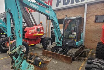 Used Kobelco SK55SRX-6 Air Cab Excavator