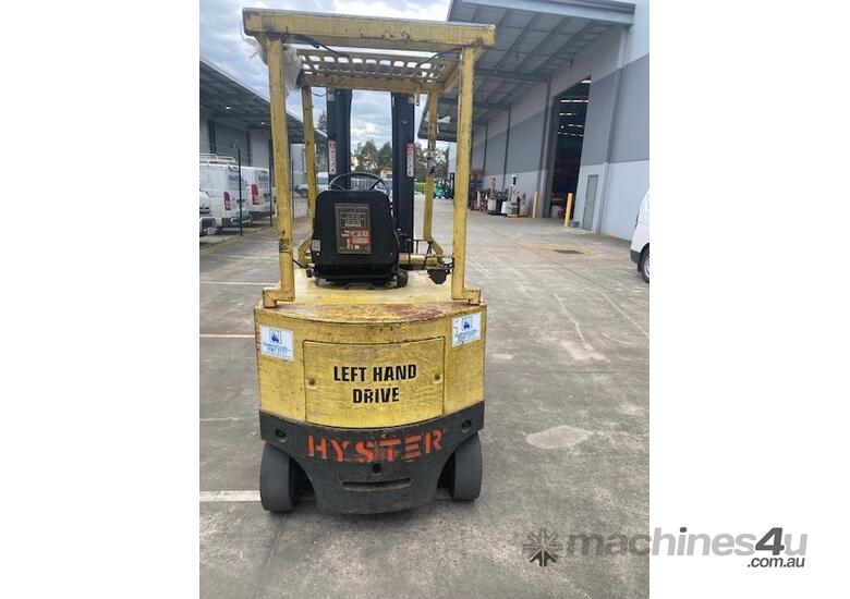 caption Hyster H2.50XL Trade in battery U/S not running 3 stage 5500MM lift height Possible part truck