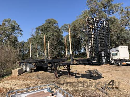 2010 CIMC Australia VGS3 Tri Axle Log Trailer