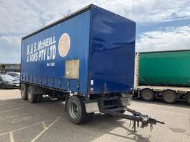 2002 J G Shultz DT3 Curtainside Dog Trailer - picture0' - Click to enlarge