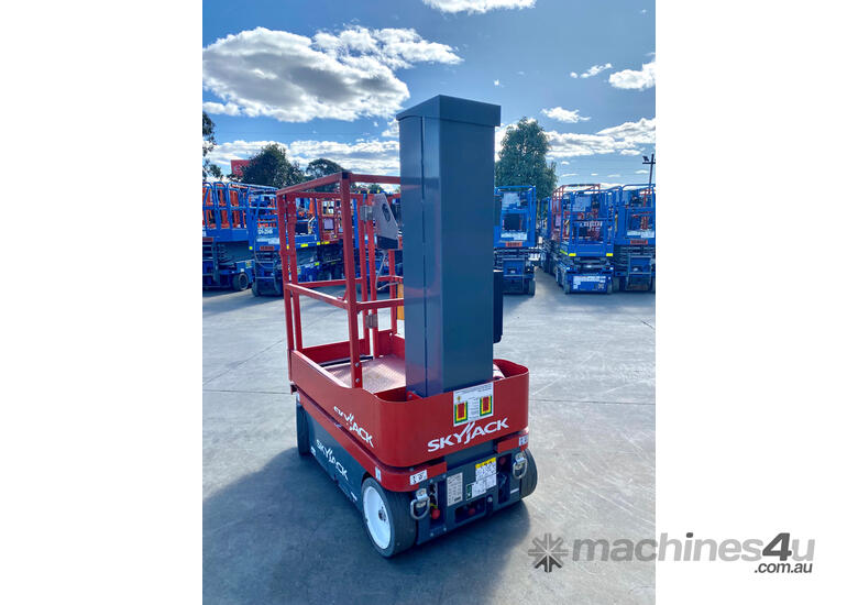 caption SkyJack SJ12 Man Lift - 5.65m Height / 227 kg Capacity