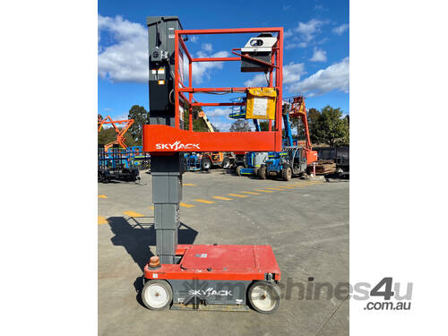 caption SkyJack SJ12 Man Lift - 5.65m Height / 227 kg Capacity