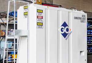 GO Store 5,000L Self Bunded Diesel Tank - Fitted with PIUSI 240V AC Self Service MC Bowser