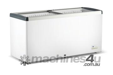 Thermaster 516L Chest Freezer with Flat Glass Sliding Lids - WD516G