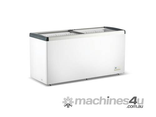 Thermaster 516L Chest Freezer with Flat Glass Sliding Lids - WD516G