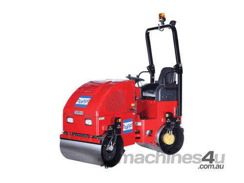 caption Hoppt - DVR16 - Ride-On Vibratory Roller -1.5T