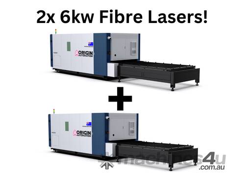TWO x 6kw Enclosed Fibre Laser - User Friendly - High Precision - Feature Packed!