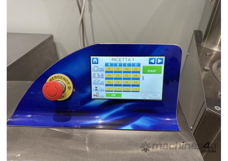 caption Selmi Conca chocolate conche and melting tank