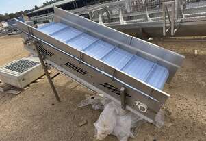 Conveyor Belt type 700mm wide belt x 2.1m long Stainless Steel