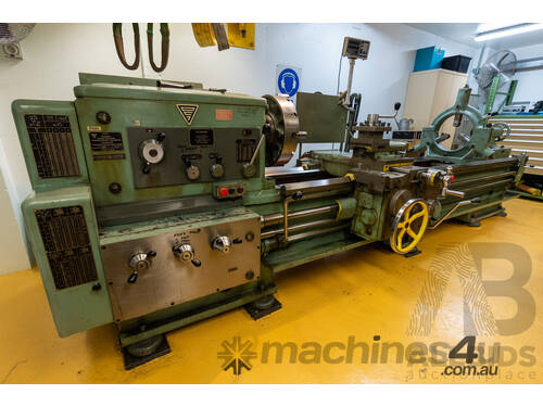 caption 1988 Stanko Import 7D430 IM63B Engine Centre Lathe