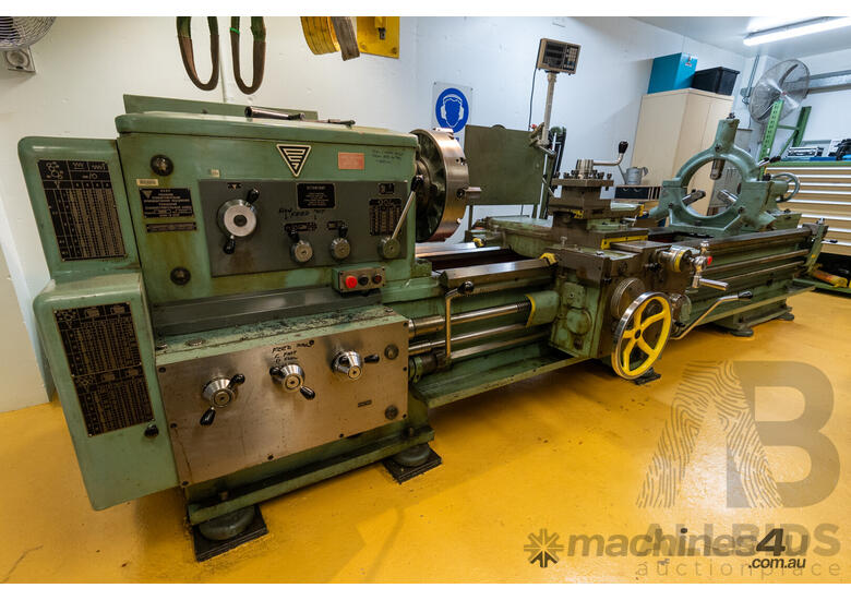 caption 1988 Stanko Import 7D430 IM63B Engine Centre Lathe