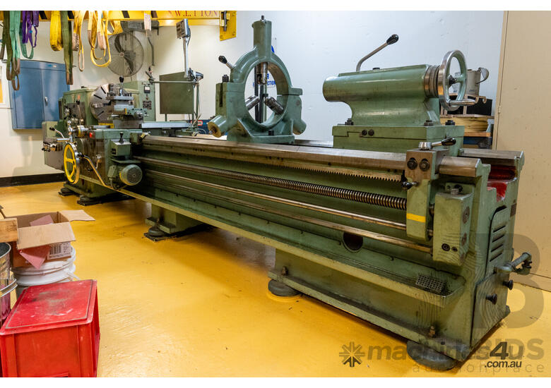 caption 1988 Stanko Import 7D430 IM63B Engine Centre Lathe