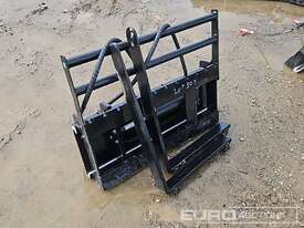 Unused Captok Side Shift Forks to suit Mini Skidsteer Loader  - picture0' - Click to enlarge
