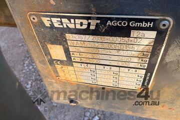 2019 Fendt 211P Vario 4x4 Tractor