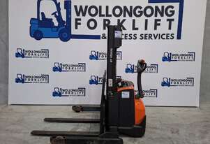 Wollongong Forklift: BT SWE120S Walkie Stacker,1.2T, 2-Stage Mast 2.65m Lift!