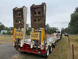 2012 Drake Quad Axle Low Loader O.D Quad Axle Drop Deck 4 Row of 4 Float - picture2' - Click to enlarge