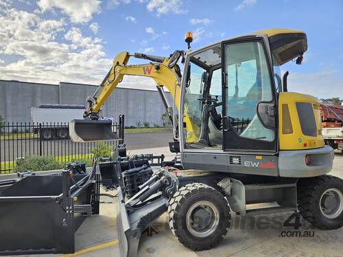 2017 Wacker Neuson EW65 Wheeled Excavator