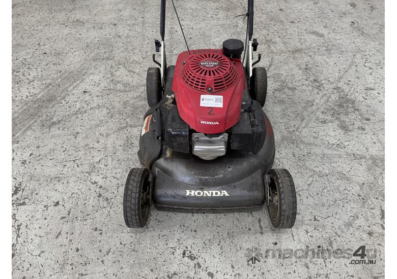 caption Honda Harmony II HRS 216 Mower(Council Asset)