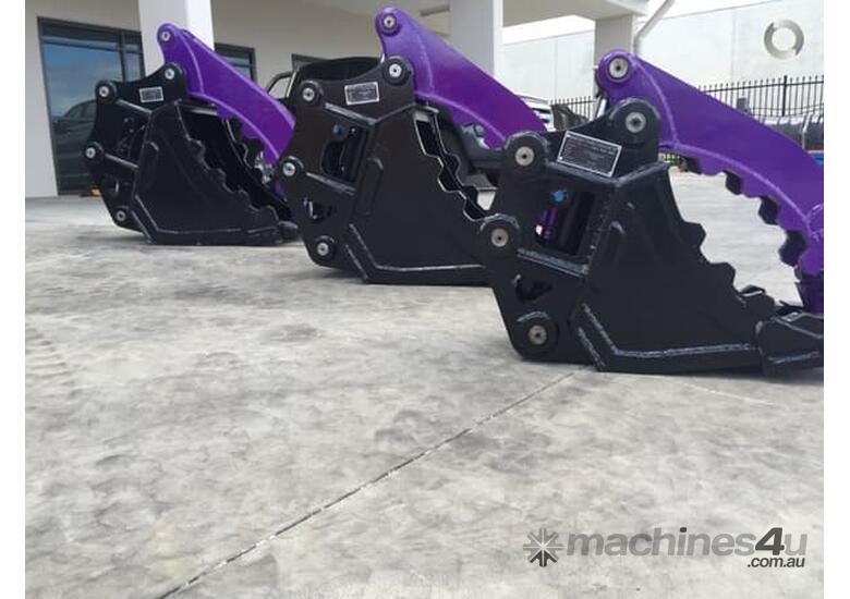 caption BETTA BILT BUCKETS 8 TONNE GRAB BUCKET