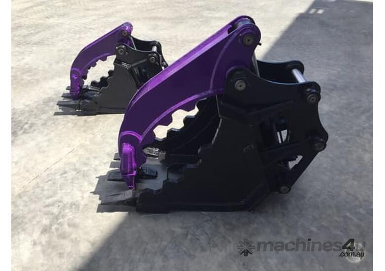 caption BETTA BILT BUCKETS 8 TONNE GRAB BUCKET