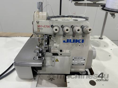 caption Juki Overlocker Machine