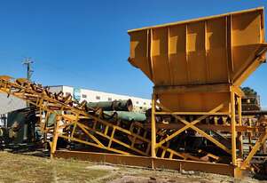 Feed Bin and conveyor
