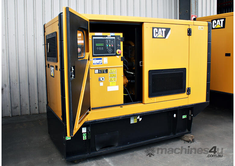 80kVA Pre-owned Caterpillar Enclosed Generator Set