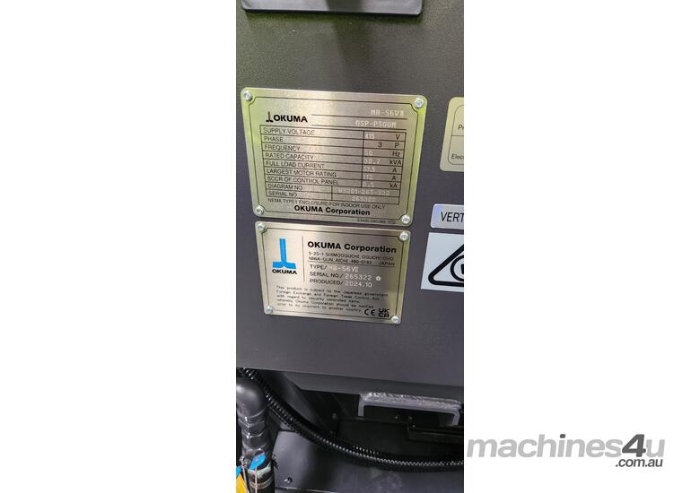 Okuma CNC MB56VII