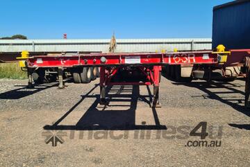 12.1M T.H.T Tri Axle A Skel Trailer