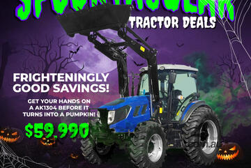 AgKing - 130HP Tractor Premium Cabin - All the features without the price tag!