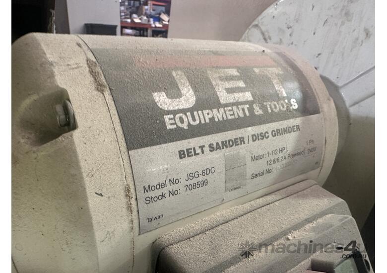 Jet Equipment & Tools Belt Sander/Disc Grinder