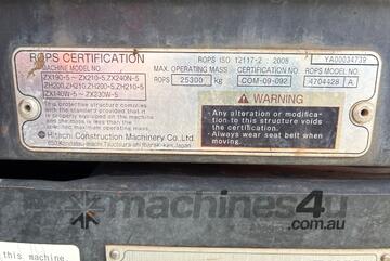 2016 Hitachi ZX170W-5B Excavator (Wheeled)