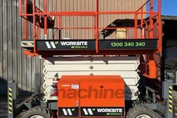 39ft Rough Terrain Scissor Lift - S3970RT Snorkel